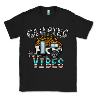 Black camping vibes Classic Tee - CowhideDigitalArt