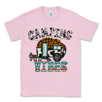 Bubblegum Pink camping vibes Classic Tee - CowhideDigitalArt