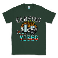 Sports Green camping vibes Classic Tee - CowhideDigitalArt