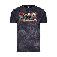 Cloud Black sister baseball Vintage Tee - Zillion Design Studio