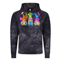Cloud Black nail tech gnomes Vintage Hoodie - Zillion Design Studio