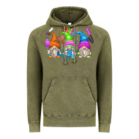 Vintage Olive nail tech gnomes Vintage Hoodie - Zillion Design Studio