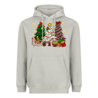 Moon Dust Cake Christmas trees Heavyweight Hoodie - NancyCooperArtShop