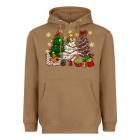 Toasted Coconut Cake Christmas trees Heavyweight Hoodie - NancyCooperArtShop