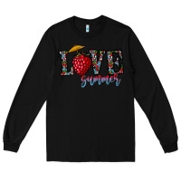 Black love summer Long Sleeve Tee - CowhideDigitalArt