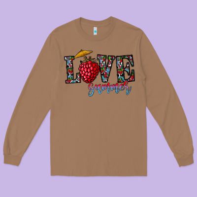 Love Summer Long Sleeve Tee Designed By Cowhidedigitalart