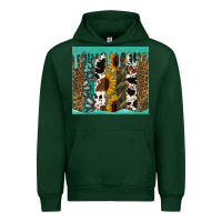 Forest Green western brushstroke tumbler Urban Hoodie - Jasminsmagicworld
