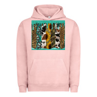 Pigment Salmon western brushstroke tumbler Urban Hoodie - Jasminsmagicworld