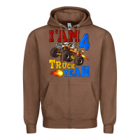Chestnut i'am four truck yeah Zipper Hoodie - Artiststas