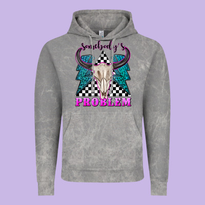 Vintage Hoodie somebodys problem