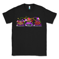 Black Mardi gras farm trucks Classic Tee - FaDigitalArtStudio