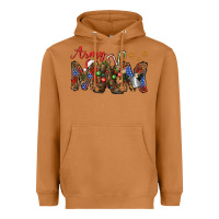 Meerkat Christmas Army Mom Heavyweight Hoodie - NancyCooperArtShop