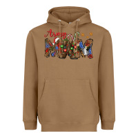 Toasted Coconut Christmas Army Mom Heavyweight Hoodie - NancyCooperArtShop