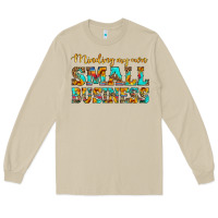 Mushroom minding my own small business Long Sleeve Tee - HRA Design Shop