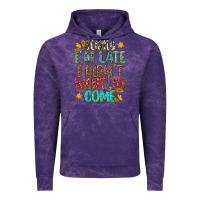 Cloud Purple sorry i am late i didnt want to come Vintage Hoodie - texasbilliewilder