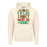 Vintage Artic sorry i am late i didnt want to come Vintage Hoodie - texasbilliewilder