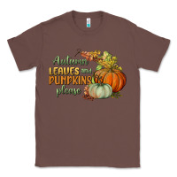 Chestnut autumn leaves and pumpkins please Classic Tee - BundleAndBundleShop