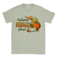 Matcha autumn leaves and pumpkins please Classic Tee - BundleAndBundleShop