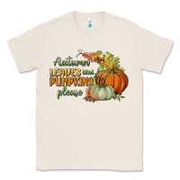 Natural autumn leaves and pumpkins please Classic Tee - BundleAndBundleShop