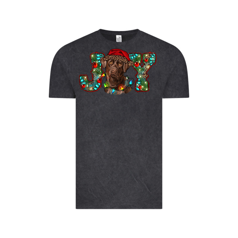 Labrador Retriever Christmas Joy Vintage Tee by RanaPortraitStore | Teevron