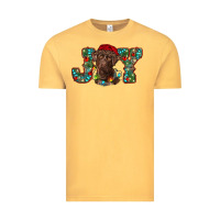 Vintage Mustard labrador retriever christmas joy Vintage Tee - RanaPortraitStore