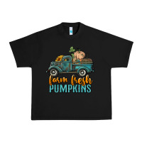 Black farm fresh pumpkins truck Urban Heavy Tee - RanaPortraitStore