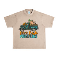 French Oak farm fresh pumpkins truck Urban Heavy Tee - RanaPortraitStore