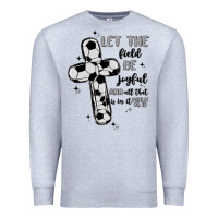Heather Grey soccer Premium Sweatshirt - MaliasSmallBusiness