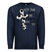 Navy soccer Premium Sweatshirt - MaliasSmallBusiness