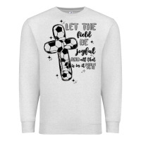 Oatmeal Heather soccer Premium Sweatshirt - MaliasSmallBusiness