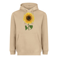 Mushroom giganteus sunflower Heavyweight Hoodie - LillyAllenDesigns