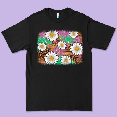 Easter Daisy Background Premium Tee Designed By Artiststas
