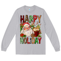 Moon Dust happy holiday santa claus christmas Long Sleeve Tee - FaDigitalArtStudio