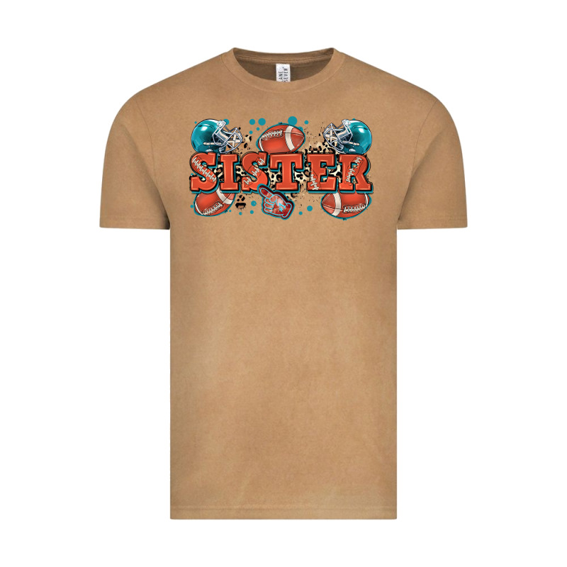 Sister American Football Vintage Tee by Zillion Design Studio | Teevron