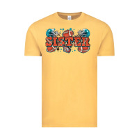 Vintage Mustard sister American football Vintage Tee - Zillion Design Studio