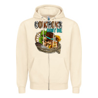 Sandshell cowboys don't die Zipper Hoodie - AdoDesignShop