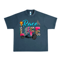 Midnight Navy race life Urban Heavy Tee - Zillion Design Studio
