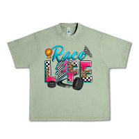 Oil Green race life Urban Heavy Tee - Zillion Design Studio