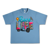 Pebble Blue race life Urban Heavy Tee - Zillion Design Studio
