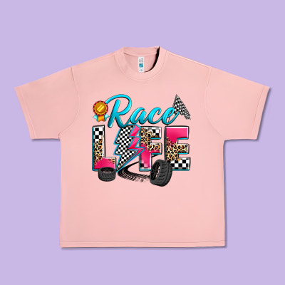 Race Life Urban Heavy Tee Designed By Zillion Design Studio