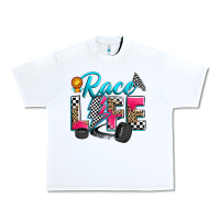 White race life Urban Heavy Tee - Zillion Design Studio