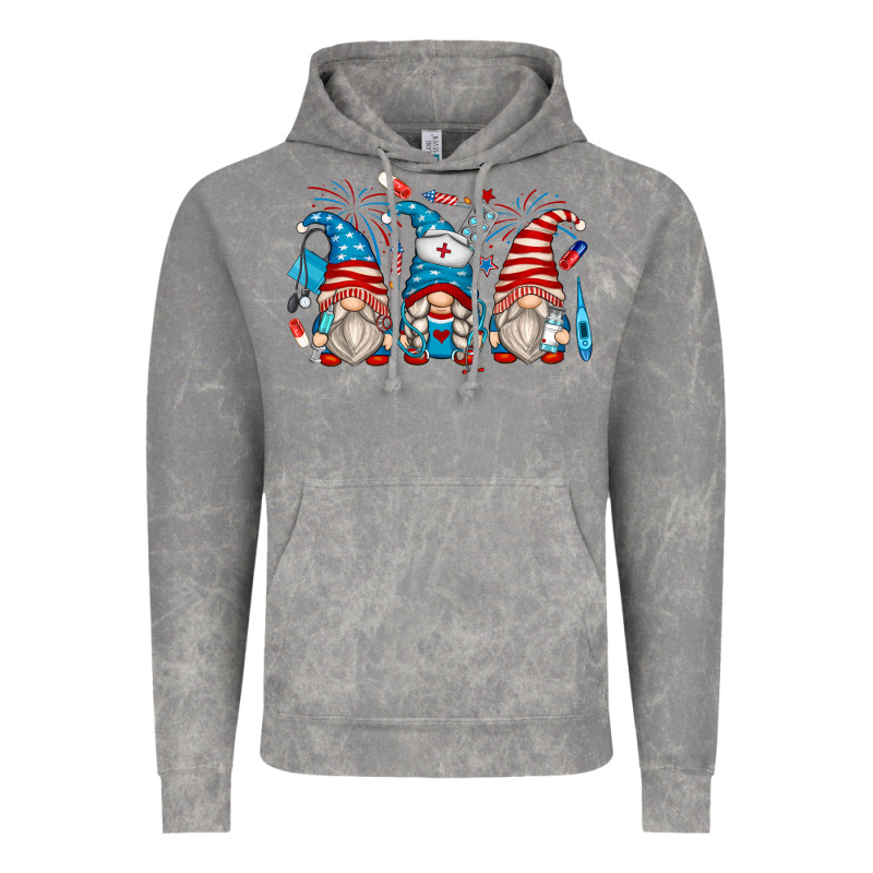 American Nurse Gnomes Vintage Hoodie by Zillion Design Studio | Teevron