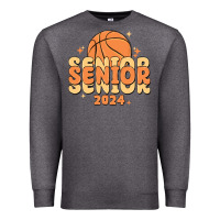 Charcoal Heather basketball senior 2024 Premium Sweatshirt - MaliasSmallBusiness