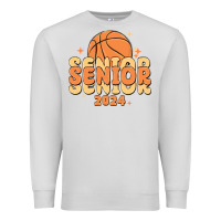Dove Grey basketball senior 2024 Premium Sweatshirt - MaliasSmallBusiness