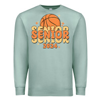 Seafoam basketball senior 2024 Premium Sweatshirt - MaliasSmallBusiness