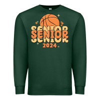 Sports Green basketball senior 2024 Premium Sweatshirt - MaliasSmallBusiness