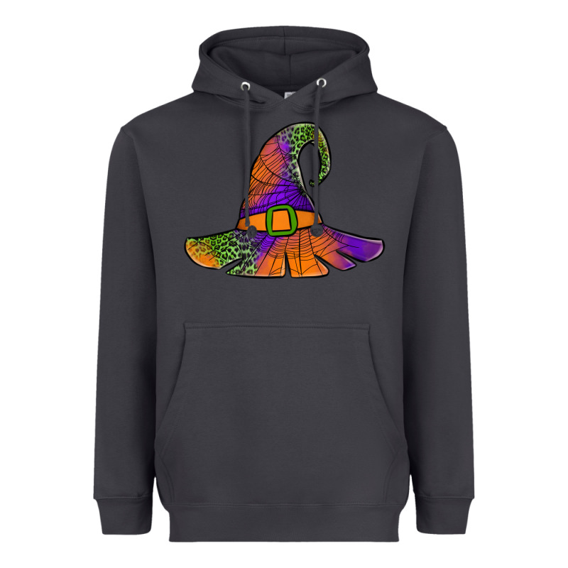 Spider Web Witch Hat Heavyweight Hoodie by Jasminsmagicworld | Teevron