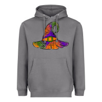 Storm Spider Web Witch Hat Heavyweight Hoodie - Jasminsmagicworld