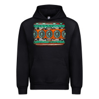 Black turquoise western background Urban Hoodie - Jasminsmagicworld