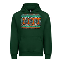 Forest Green turquoise western background Urban Hoodie - Jasminsmagicworld